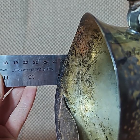 Vintage Silverplate Pitcher with Ice Guard - Picture 7 of 8